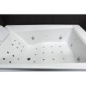 Baignoire balnéo duo + tablier - 180 x 120 cm - Kensho - SPALINA