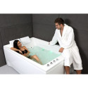 Baignoire balnéo duo + tablier - 180 x 120 cm - Kensho - SPALINA