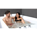 Baignoire balnéo duo + tablier - 180 x 120 cm - Kensho - SPALINA