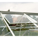Lucarne en aluminium anodisé pour serres de jardin Natura LAMS