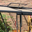Lucarne en aluminium anodisé pour serres de jardin Natura LAMS