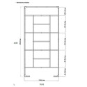 Abri de jardin en résine gris 6,99m² + kit de fondation - JOBU