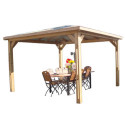 Pool house en bois thermo traité 12,32m² BLUETERM - HABRITA