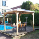 Pool house en bois thermo traité 12,32m² BLUETERM - HABRITA