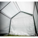 Abri de jardin en toile renforcée verte toit 2 pentes 18,60m² HABRITA