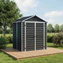 Abri de jardin en polycarbonate 2,65m² Skylight Midnight Grey - Palram - Canopia
