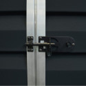 Abri de jardin en polycarbonate 2,65m² Skylight Midnight Grey - Palram