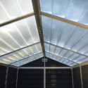Abri de jardin en polycarbonate 2,65m² Skylight Midnight Grey - Palram