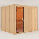 Sauna traditionnel modulable GOBIN 3 à 4 places 68mm KARIBU