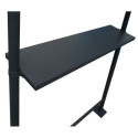 Carport barbecue en acier gris - Habrita