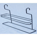 Carport barbecue en acier gris - Habrita