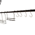 Carport barbecue en acier gris - Habrita