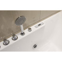 Baignoire balnéo + robinetterie + tablier - 170x80cm - Ceylan - DOCCELLI