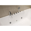 Baignoire balnéo + robinetterie + tablier - 170x80cm - Ceylan - DOCCELLI