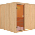 Sauna traditionnel OULU 6 à 8 places 68mm - Karibu