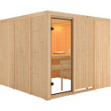 Sauna traditionnel Arvika 8 à 10 places 68mm - Karibu