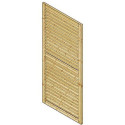 Jalousie orientable 90cm pour pavillons KIOSK en bois traité autoclave - SOLID