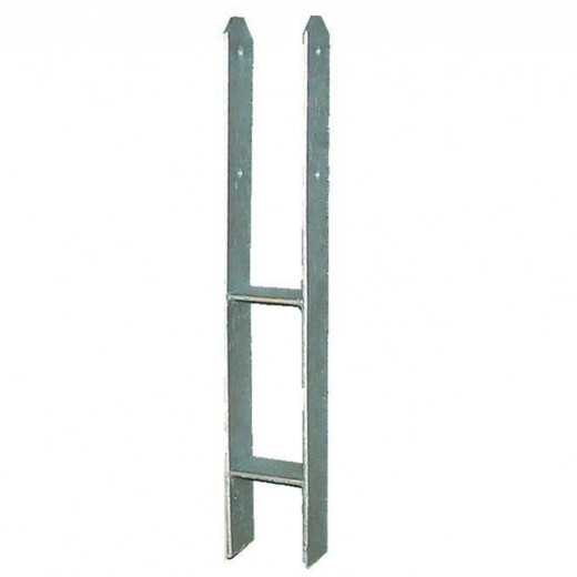 Support en H à encastrer - S5500 pour pavillons et carports Solid