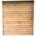 Paroi pleine 360cm pour pavillons KIOSK en bois traité autoclave - SOLID