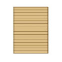 Paroi latérale pleine 180x230cm pour carport modulable en bois traité autoclave - SOLID