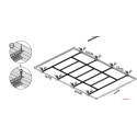 Abri de jardin en résine anthracite 8,90m² + kit de fondation - JOBU