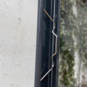 Serre adossée Prima 9,63m² en aluminium anthracite et verre trempé 4mm - Green Protect