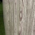 Abri de jardin métal 13,6m² WoodTouch beige  + kit d'ancrage X-METAL