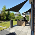 Voile d'ombrage triangle Coolfit 360x360x360m noir - NESLING