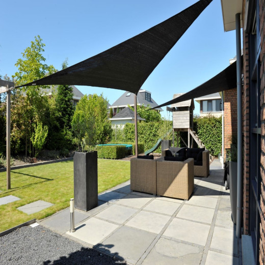 Voile d'ombrage triangle Coolfit 360x360x360m noir - NESLING