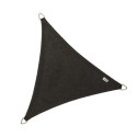 Voile d'ombrage triangle Coolfit 500x500x500cm noir - NESLING