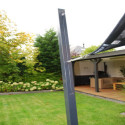 Voile d'ombrage triangle Coolfit 500x500x500cm anthracite - NESLING