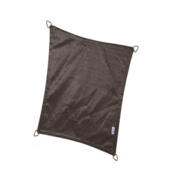Voile d'ombrage rectangle Coolfit 400x300cm noir – NESLING