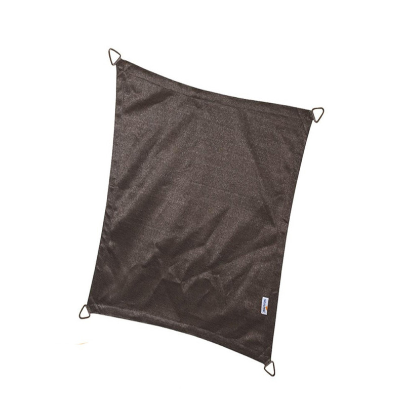 Voile d'ombrage rectangle Coolfit 400x300cm noir – NESLING