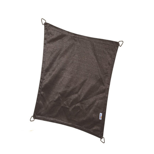 Voile d'ombrage rectangle Coolfit 400x300cm noir – NESLING