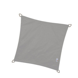 Voile d'ombrage carrée Dreamsail 500x500cm gris imperméable – NESLING 