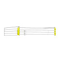 Abri de jardin Rohan 8,88m² en bois traité autoclave 28mm avec terrasse couverte - SOLID