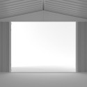Garage en acier Zincalume Colorbond 19,70m² grande hauteur et largeur EASYSHED