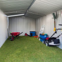 Garage en acier Zincalume Colorbond 19,70m² grande hauteur et largeur EASYSHED