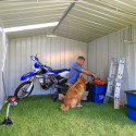 Garage en acier Zincalume Colorbond 19,70m² grande hauteur et largeur EASYSHED