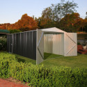 Garage en acier Zincalume Colorbond 19,70m² grande hauteur et largeur EASYSHED