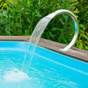 Cascade massante Mamba Shower pour piscines en Inox 316L- Ubbink