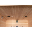 Sauna infrarouge LOUNGE 2 places panneaux carbone et céramique 3300W - Snö