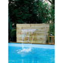 Lame d'eau Niagara en Acrylic 30cm avec LED - Ubbink