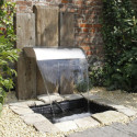 Lame d'eau Nevada 60 Led en inox 304 60x33xH.13cm pour bassin de jardin - Ubbink
