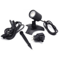 Spot aquatique Aquaspotlight Power Led blanc pour bassin de jardin - Ubbink
