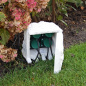 Boitier électrique décor 4 prises 230 VAC Stonedecor 17x19xH.22cm pour jardin - Ubbink