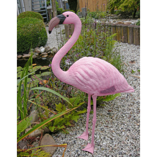 Flamant rose décoratif H.90cm pour bassins de jardin - Ubbink