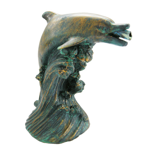 Gargouille dauphin pour bassin de jardin - Ubbink