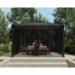 Moustiquaire en polyester léger pour pergolas Palermo 3000/3500/3600 + Milano 3000 + Martinique 3600 Palram