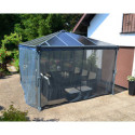 Moustiquaire en polyester léger pour pergolas Palermo 3000/3500/3600 + Milano 3000 + Martinique 3600 Palram